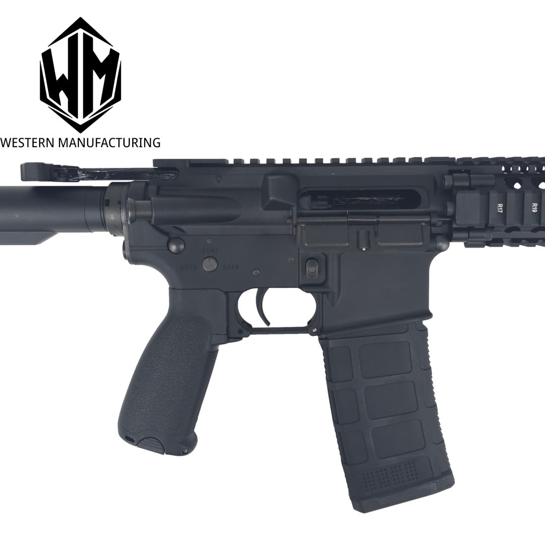 WM Colt M4 with Black DD MK18 Handguard MWS(ZET System) GBBR Gel Blaster