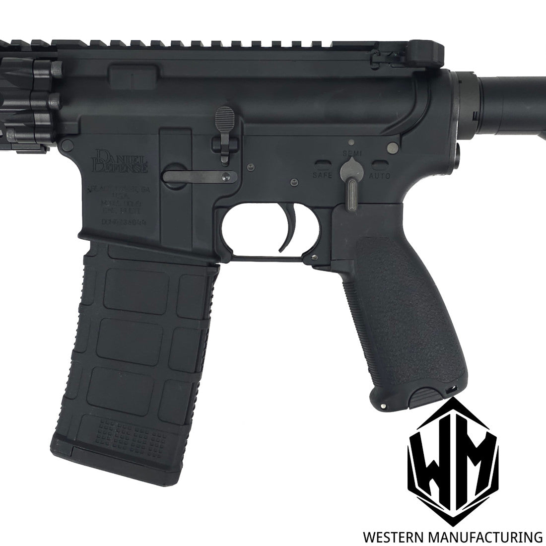 WM DD MK18 Black RIII MWS(ZET System) GBBR Gel Blaster Assault Rifle