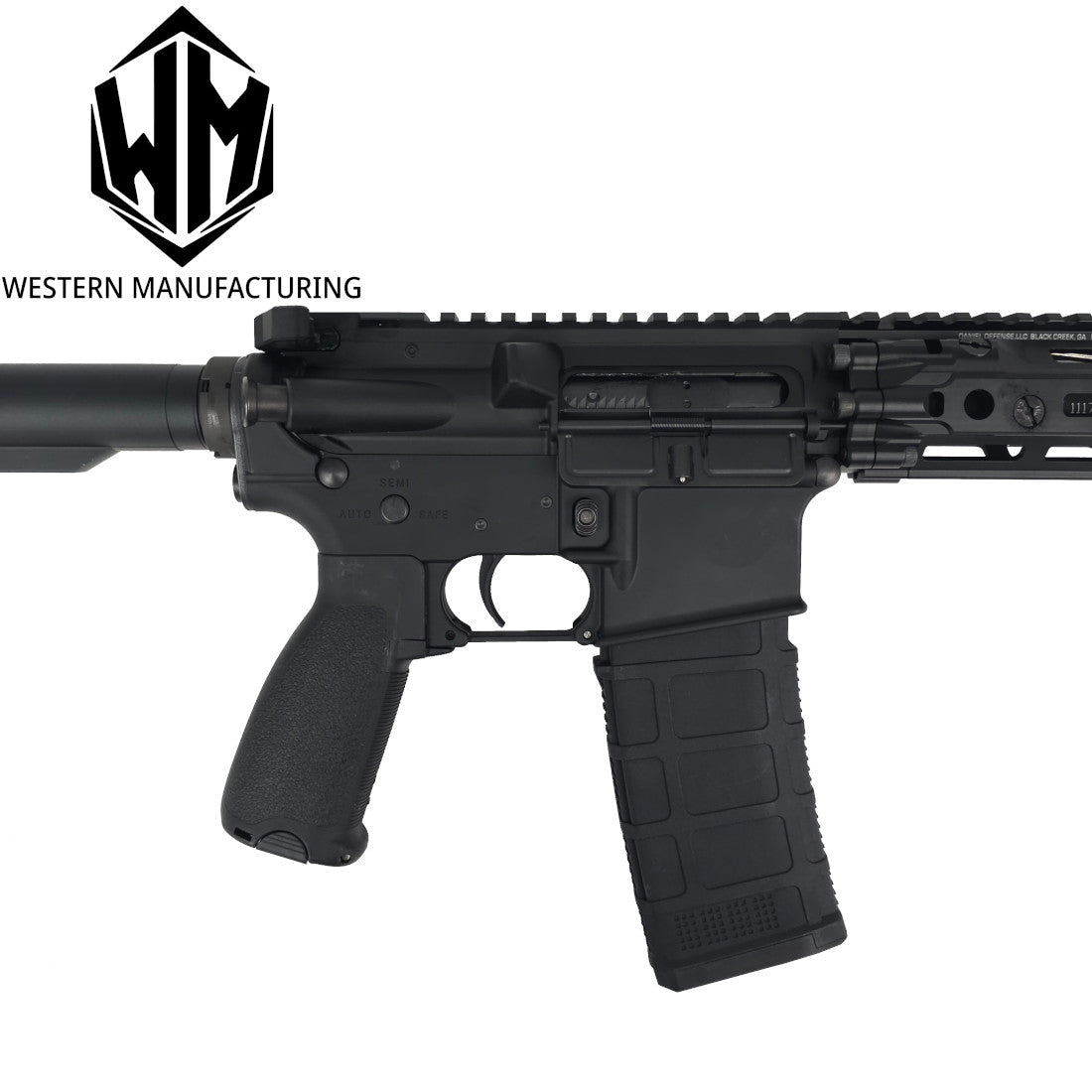 WM DD MK18 Black RIII MWS(ZET System) GBBR Gel Blaster Assault Rifle